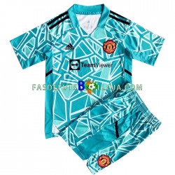 Camisola Guarda-redes 3º Equipamento Manchester United 2022-2023 Manga Curta ,Criança