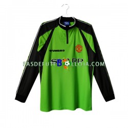 Camisola Guarda-redes 1º Equipamento Manchester United 1998-1999 Manga Comprida Retro ,Homem