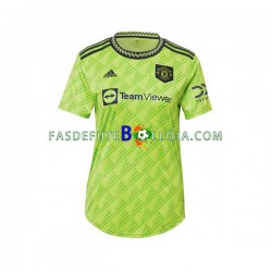 Camisola 3º Equipamento Manchester United 2022-2023 Manga Curta ,Feminina