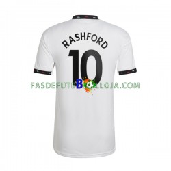 Camisola 2º Equipamento Manchester United Rashford 10 2022-2023 Manga Curta ,Homem