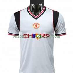 Camisola 2º Equipamento Manchester United 1985 Manga Curta Retro ,Homem