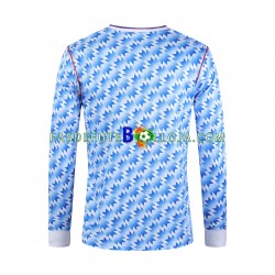 Camisola 1º Equipamento Manchester United 1992 Manga Comprida Retro ,Homem