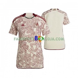 Camisola 2º Equipamento Seleção Mexicana World Cup 2022 Manga Curta ,Feminina