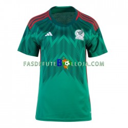 Camisola 1º Equipamento Seleção Mexicana 2022-2023 Manga Curta ,Feminina