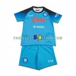 Camisola 1º Equipamento Napoli 2022-2023 Manga Curta ,Criança