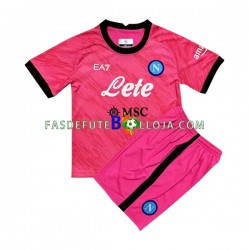 Camisola Guarda-redes 1º Equipamento Napoli 2022-2023 Manga Curta ,Criança