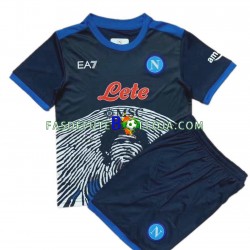 Camisola 1º Equipamento Napoli Special 2 2021-2022 Manga Curta ,Criança