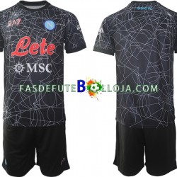 Camisola 1º Equipamento Napoli Special 2021-2022 Manga Curta ,Criança