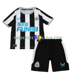 Camisola 1º Equipamento Newcastle United 2022-2023 Manga Curta ,Criança