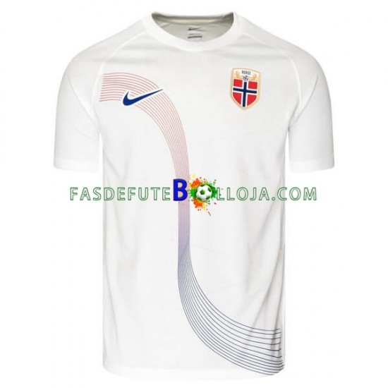 Camisola 2º Equipamento Seleção Norueguesa 2022 Manga Curta ,Homem Camisola 2º Equipamento Seleção Norueguesa 2022 Manga Curta ,Homem