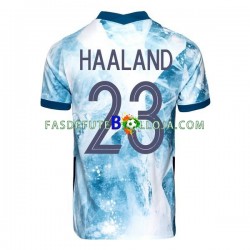 Camisola 2º Equipamento Seleção Norueguesa Erling Haaland 23 2020-2021 Manga Curta ,Homem