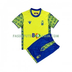 Camisola 2º Equipamento Nottingham Forest 2022-2023 Manga Curta ,Criança
