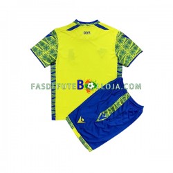 Camisola 2º Equipamento Nottingham Forest 2022-2023 Manga Curta ,Criança