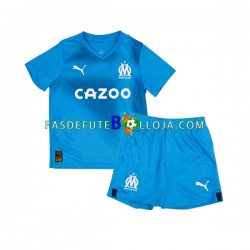 Camisola 3º Equipamento Olympique de Marseille 2022-2023 Manga Curta ,Criança