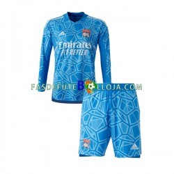 Camisola Guarda-redes 1º Equipamento Olympique de Marseille 2022-2023 Manga Comprida ,Criança