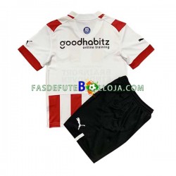 Camisola 1º Equipamento PSV Eindhoven 2022-2023 Manga Curta ,Criança