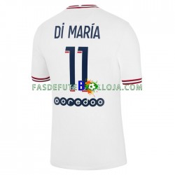 Camisola 4º Equipamento Paris Saint-Germain Di Maria 11 2021-2022 Manga Curta ,Homem