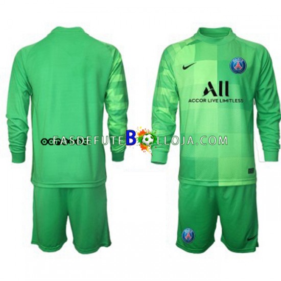 Camisola Guarda-redes 3º Equipamento Paris Saint-Germain 2021-2022 Manga Comprida ,Criança Camisola Guarda-redes 3º Equipamento Paris Saint-Germain 2021-2022 Manga Comprida ,Criança