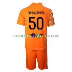 Camisola Guarda-redes 1º Equipamento Paris Saint-Germain Gianluigi Donnarumma 50 2021-2022 Manga Curta ,Criança