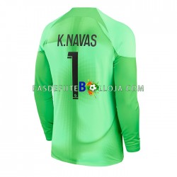 Camisola Guarda-redes 1º Equipamento Paris Saint-Germain K.Navas 1 2022-2023 Manga Comprida ,Homem