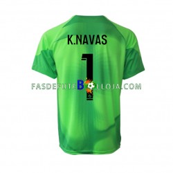 Camisola Guarda-redes 1º Equipamento Paris Saint-Germain Keylor Navas 1 2022-2023 Manga Curta ,Homem