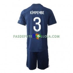 Camisola 1º Equipamento Paris Saint-Germain Kimpembe 3 2022-2023 Manga Curta ,Criança