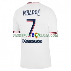 Camisola 4º Equipamento Paris Saint-Germain Mbappé Kylian 7 2021-2022 Manga Curta ,Homem