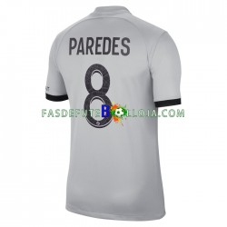 Camisola 2º Equipamento Paris Saint-Germain Leandro Paredes 8 2022-2023 Manga Curta ,Homem