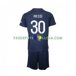 Camisola 1º Equipamento Paris Saint-Germain Messi 30 2022-2023 Manga Curta ,Criança