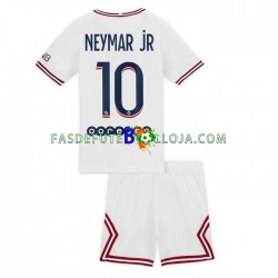 Camisola 4º Equipamento Paris Saint-Germain Neymar Jr 10 2021-2022 Manga Curta ,Criança
