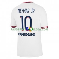 Camisola 4º Equipamento Paris Saint-Germain Neymar Jr 10 2021-2022 Manga Curta ,Homem