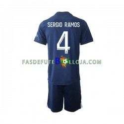 Camisola 1º Equipamento Paris Saint-Germain Sergio Ramos 4 2022-2023 Manga Curta ,Criança