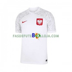 Camisola 1º Equipamento Selecção Polaca World Cup 2022 Manga Curta ,Homem