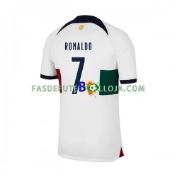 Camisola 2º Equipamento Seleção Portuguesa Ronaldo 7 World Cup 2022 Manga Curta ,Homem