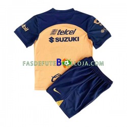 Camisola 2º Equipamento Pumas UNAM 2022-2023 Manga Curta ,Criança