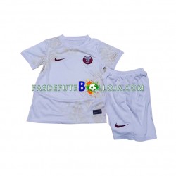 Camisola 2º Equipamento Seleção Catari World Cup 2022 Manga Curta ,Criança