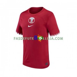 Camisola 1º Equipamento Seleção Catari World Cup 2022 Manga Curta ,Homem