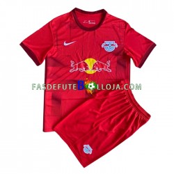 Camisola 2º Equipamento RB Leipzig 2022-2023 Manga Curta ,Criança
