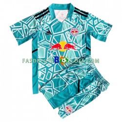 Camisola Guarda-redes 1º Equipamento RB Leipzig 2022-2023 Manga Curta ,Criança