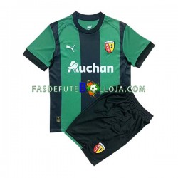Camisola 2º Equipamento RC Lens 2022-2023 Manga Curta ,Criança