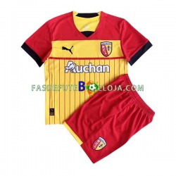 Camisola 1º Equipamento RC Lens 2022-2023 Manga Curta ,Criança