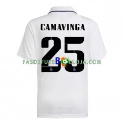 Camisola 1º Equipamento Real Madrid Camavinga 25 2022-2023 Manga Curta ,Homem