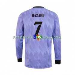 Camisola 2º Equipamento Real Madrid Eden Hazard 7 2022-2023 Manga Comprida ,Homem