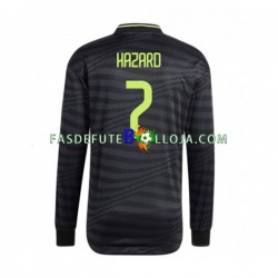 Camisola Real Madrid Eden Hazard 7 Thrid 2022-2023 Manga Comprida ,Homem