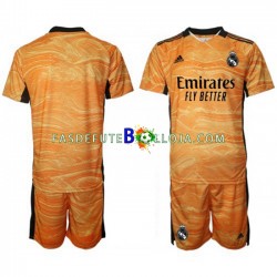 Camisola Guarda-redes 2º Equipamento Real Madrid 2021-2022 Manga Curta ,Criança