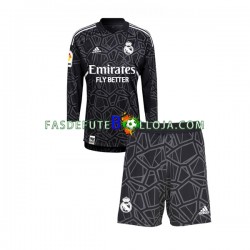 Camisola Guarda-redes 2º Equipamento Real Madrid 2022-2023 Manga Comprida ,Criança
