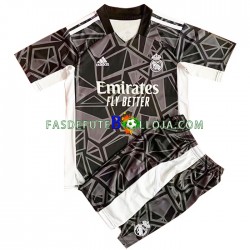 Camisola Guarda-redes 2º Equipamento Real Madrid 2022-2023 Manga Curta ,Criança
