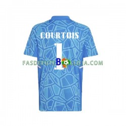 Camisola Guarda-redes 1º Equipamento Real Madrid Courtois 1 2022-2023 Manga Curta ,Homem