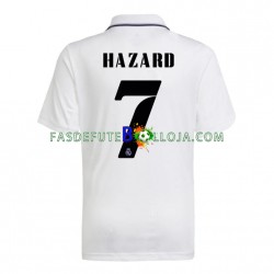 Camisola 1º Equipamento Real Madrid Hazard 7 2022-2023 Manga Curta ,Homem