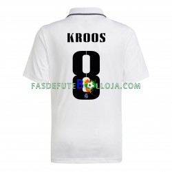 Camisola 1º Equipamento Real Madrid Kroos 8 2022-2023 Manga Curta ,Homem
